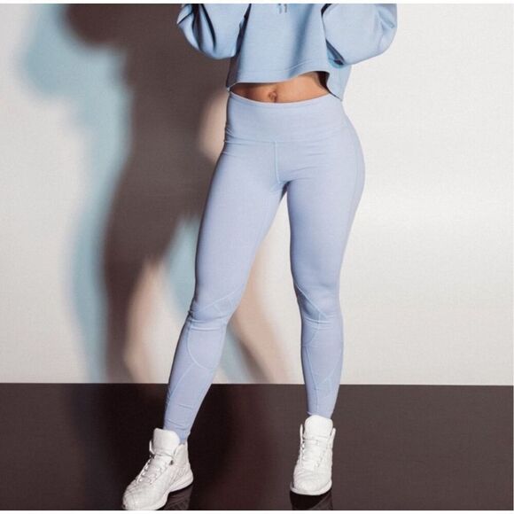 Saski Collection Powder Blue Leggings Size XS - Picture 1 of 7